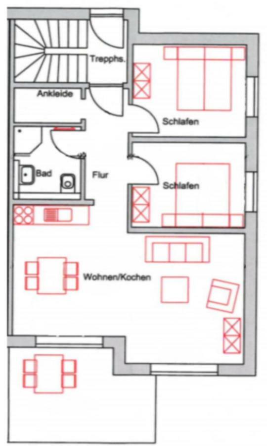 Strandvilla Marius Koserow Ngoại thất bức ảnh